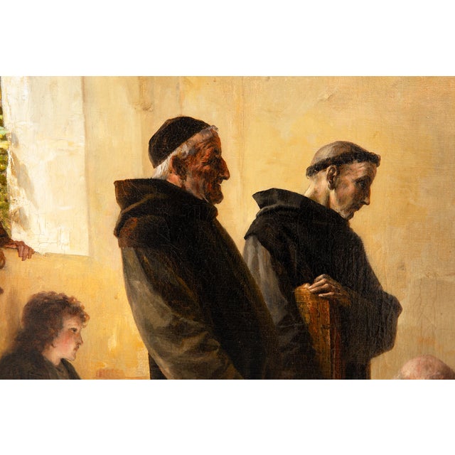 Museum Quality Painting “Martin Luther at Magdeburg” by Wilhelm Lindenschmit For Sale - Image 10 of 18