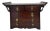 Vintage Chinoiserie Rosewood Jewelry Box For Sale