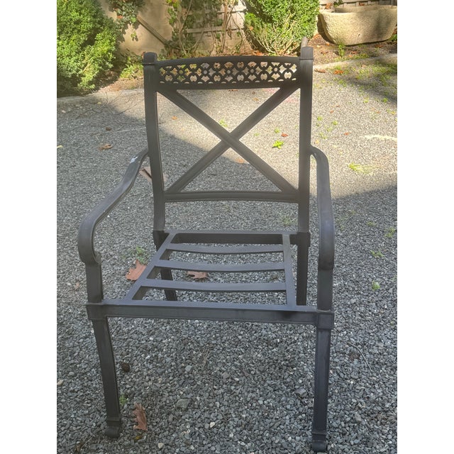 2000 - 2009 Seven Piece Patio Dining Set For Sale - Image 5 of 12