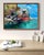 The painting "On the Seashore" vividly captures the timeless charm of a coastal village, where the sea meets human...