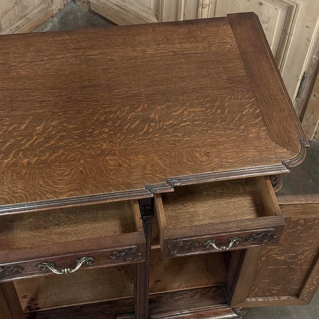 19th Century Liegoise Louis XIV Three Door Buffet For Sale - Image 14 of 16