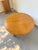 Vintage Round Tripod Coffee Table in Oak, 1950 For Sale - Image 17 of 18