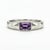 Silver, Gold Round Amethyst Ring For Men's. Mens Solitaire Amethyst Ring. Emerald Cut Amethyst Ring. Metal: 925 silver...