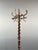 Coat Rack in Twisted Wood and Gilt Bronze, 20th Century For Sale - Image 5 of 9