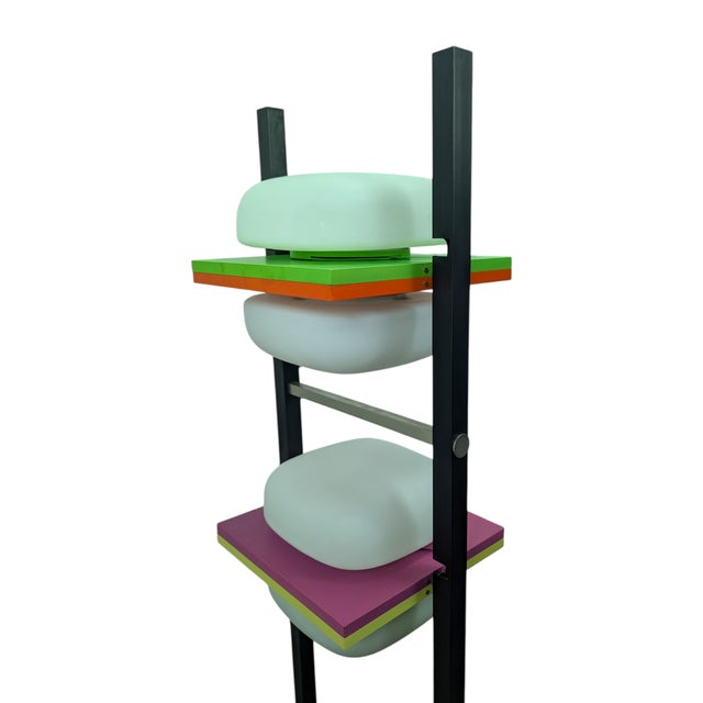 Vintage Floor Lamp with Tilting Lights, 1970s For Sale - Image 4 of 12