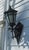 Metal Antique Exterior Lanterns Bronze Wall Mount - A Pair For Sale - Image 7 of 8