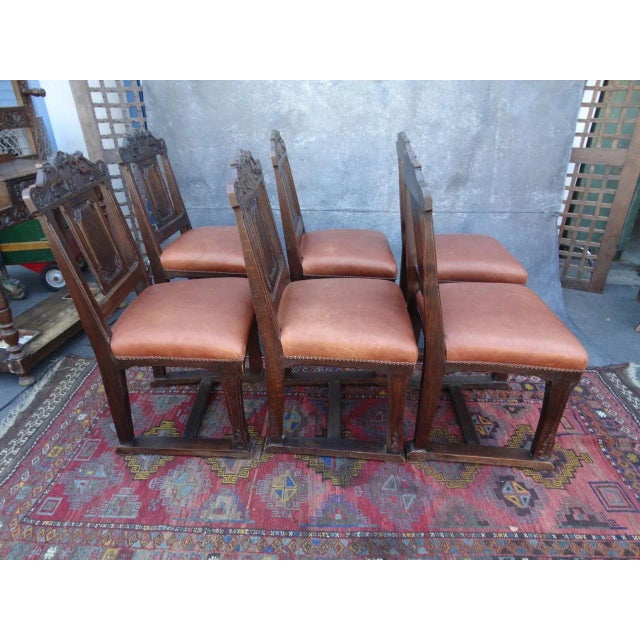 Early 20th Century Portuguese Dining Chairs - Set of 6 For Sale - Image 4 of 11