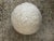 Large Round Sherpa Sphere Accent Pillow in Pearl Natural For Sale - Image 4 of 8