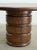 Not Yet Made - Made To Order Burl & Oak Pedestal Column Table For Sale - Image 5 of 11