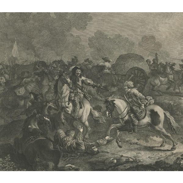 Leviez, Soldiers Attacking an Ottoman Convoy, 1778, Paper For Sale - Image 3 of 5