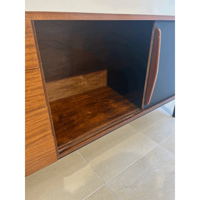 Black Vintage Sideboard by Charlotte Perriand for Steph Simon, 1954 For Sale - Image 8 of 10