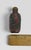 Early 20th‑Century Chinese Inside‑Painted Purple Glass Snuff Bottle — Two Miniature Figures, Agate Stopper For Sale - Image 9 of 12