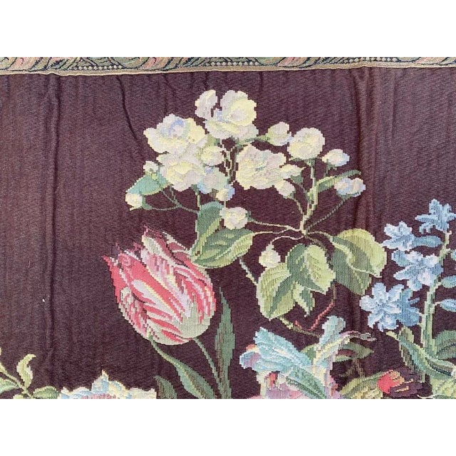 1980s Vintage French Jacquard Tapestry For Sale - Image 5 of 18