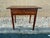19th Antique Early American Primitive Style Solid Cherry 1 Drawe Side -Work Table. For Sale - Image 12 of 12