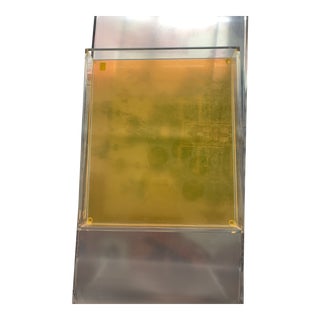 Alexandra Von Furstenberg Small Yellow Fearless Tray For Sale