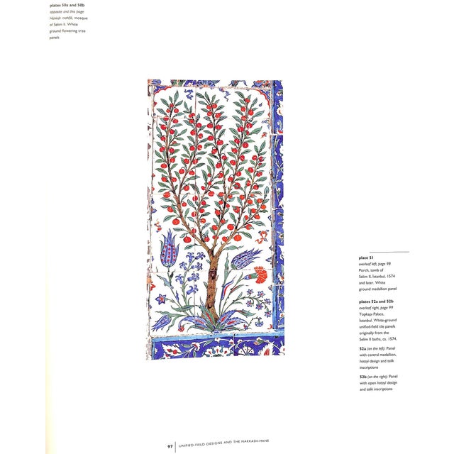 "Gardens of Paradise: 16th Century Turkish Ceramic Tile Decoration" 1998 Denny, Walter [Essay By] & Ertug, Ahmet [Photographs By] For Sale In New York - Image 6 of 11