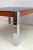 1970s Mid-Century Italian Chrome Metal and Leather Dining Table, 1970s For Sale - Image 5 of 9