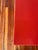 Coral Laquered Mid-Century Danish Modern Minimalist Trestle Dining Table C1960s For Sale - Image 14 of 14