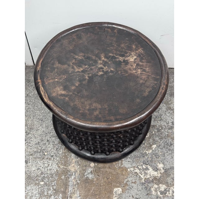 Bamileke King Stool Table For Sale - Image 11 of 12
