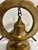 Vintage Brass Ship Wheel Bell on Stand, Nautical Accent For Sale In Oklahoma City - Image 6 of 9