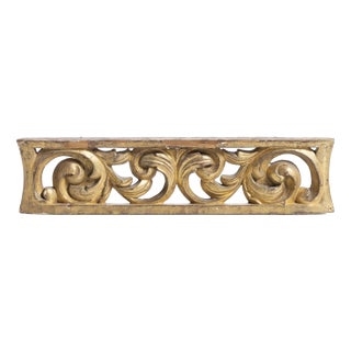 18th Century Sacred Art Carved Element For Sale
