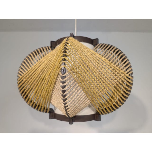 Vintage Hanging Lamp by Mk Leuchten, 1970s For Sale - Image 4 of 18