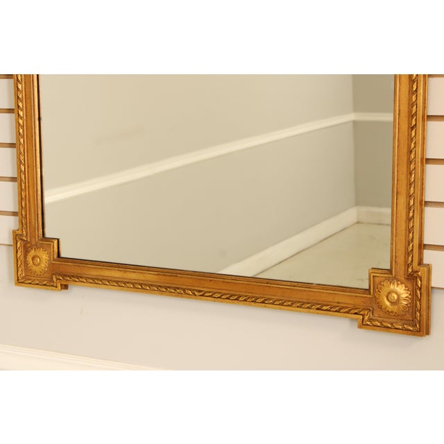 Friedman Brothers Friedman Brothers Vintage French Style Gold Mirror For Sale - Image 4 of 14