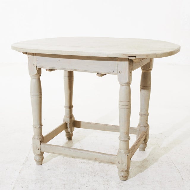 Baroque Baroque Swedish 18th Century Side Table For Sale - Image 3 of 7