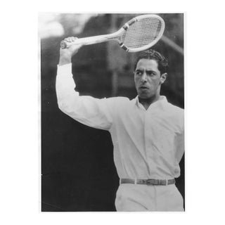 1929 Tennis Photograph of Jack Harris For Sale