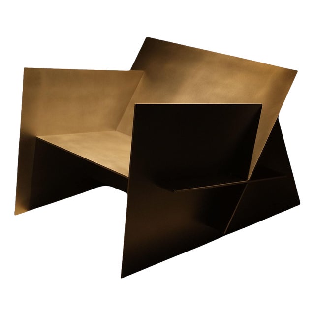 Romulus Aluminium Armchair by Bureau of Entropy For Sale