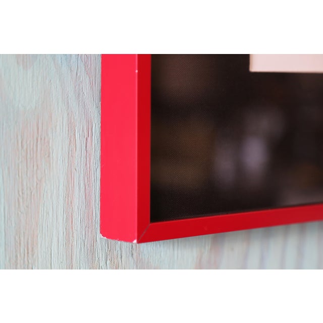 Gray Concorde by Michael Kagan 2021 Signed Screenprint 40/100 For Sale - Image 8 of 8