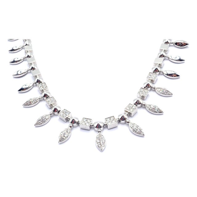 2000 - 2009 Bulgari White Gold Lucea Diamond Choker Necklace For Sale - Image 5 of 8
