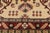 Textile Boho Chic Kazak Ivory/Red Wool Runner Rug - 2'8''x9'8'' For Sale - Image 7 of 10