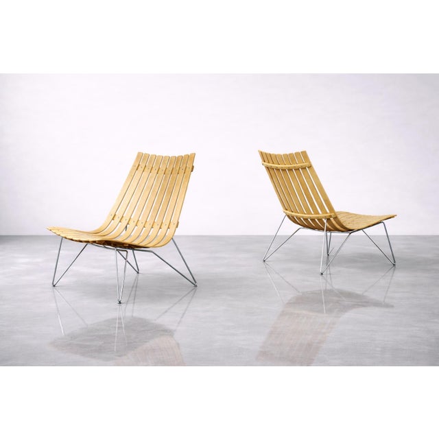 Scandinavian Easy Chairs by Hans Brattrud for Fjordfiesta, 2000s, Set of 2 For Sale - Image 4 of 18