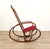 Steam-bent wood rocking chair produced by Jacob and Josef Kohn, designed by Gustav Siegel. The chair appears in the 1906...