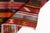 1950s Handwoven Striped Tribal Rug With Small Geometric Motifs For Sale - Image 4 of 10