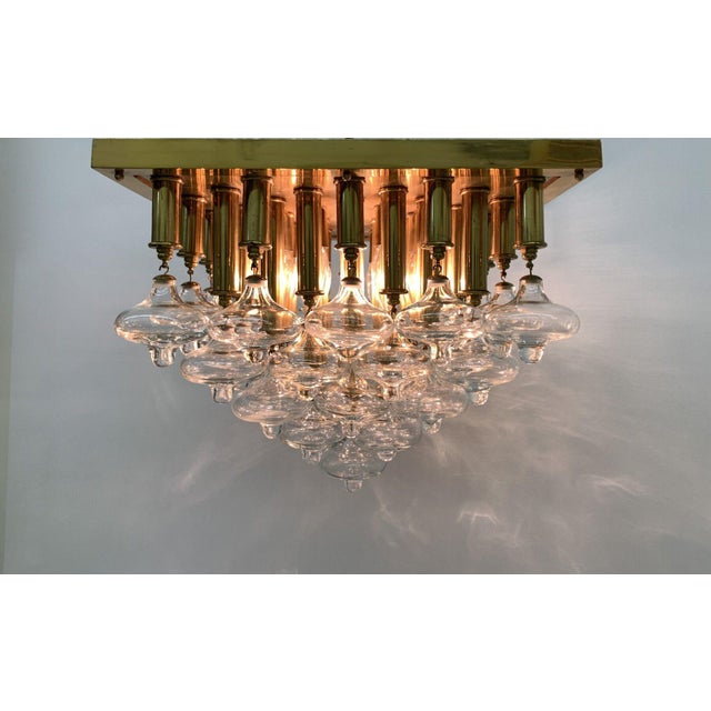 Mid-Century Gold Ceiling Lamp from Kalmar, 1970s For Sale - Image 18 of 18