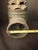 American Antique Tin Bullseye Candle Lantern Crimped Top Green Painted Belt Lamp For Sale - Image 3 of 18
