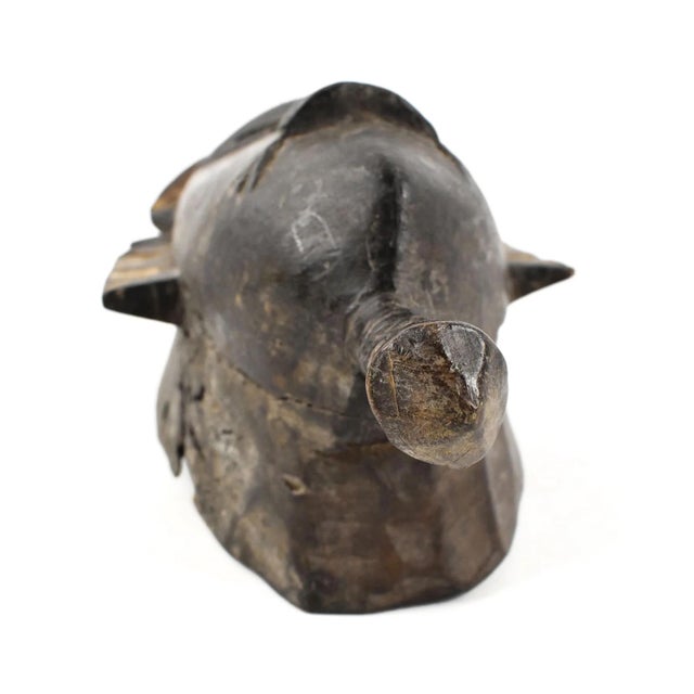 African Early 20th Century Yaure Baule Portrait Mask Côte d'Ivoire For Sale - Image 3 of 7