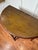 Traditional Edwardian Demi-Lune Solid Wood Accent Side Table For Sale - Image 10 of 12