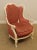 1920's French Louis XV Style Vintage Eagle Carved Bergere Wing Chair For Sale - Image 4 of 13
