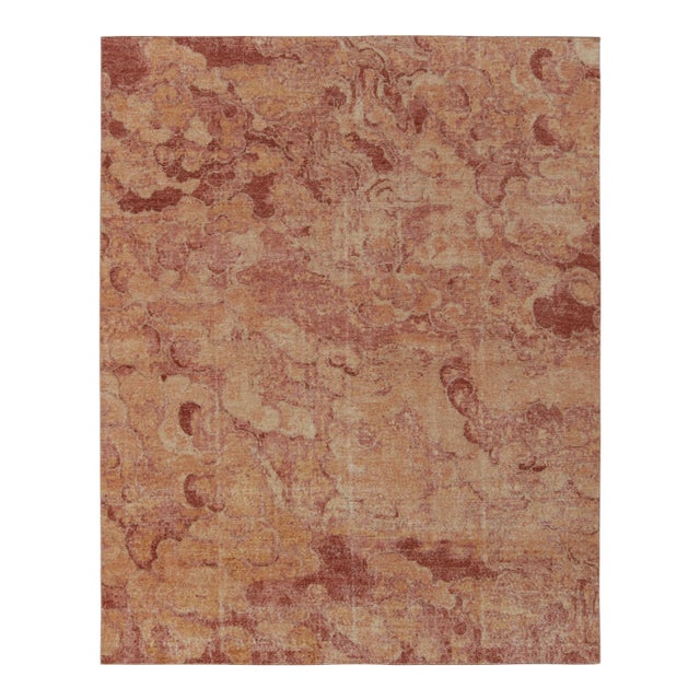 Rug & Kilim’s Red Sky Rug, 4x6 For Sale