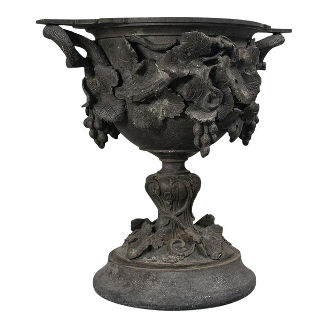 18th Century Georgian Bronze Goblet For Sale