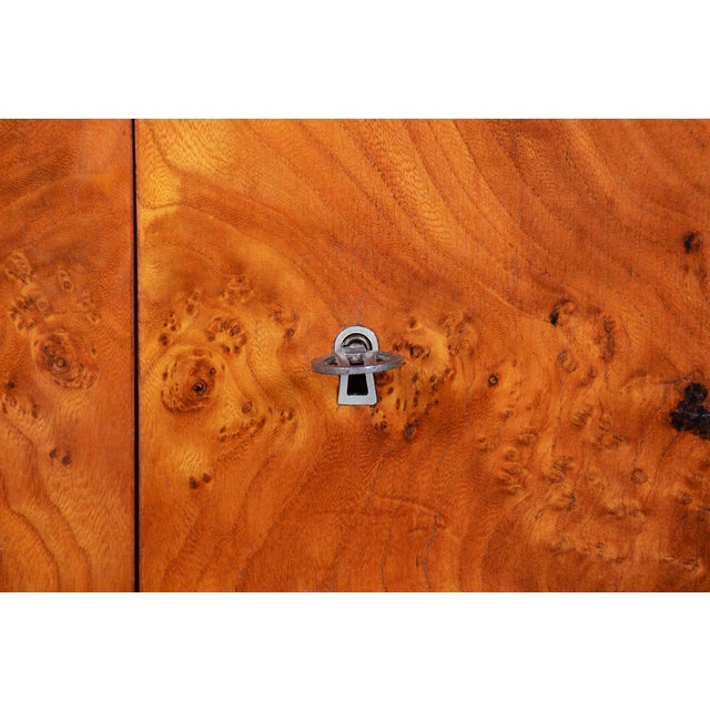 Art Deco Bookcase in Elm and Mahogany, 1920s For Sale - Image 11 of 18