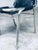 Industrial Leather and Steel Dining Chairs from Les Arcs, 1980s, Set of 6 For Sale - Image 6 of 18