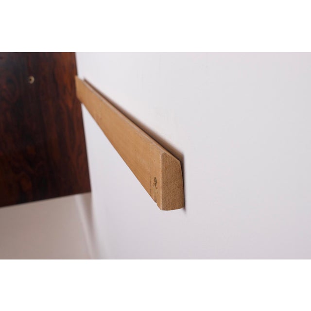 Wall-Mounted Hanging Sideboard in Rosewood, 1960s For Sale - Image 11 of 12