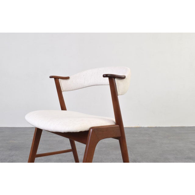 Beige Mid-Century Modern Danish Teak Chair from Korup Stolefabrik, 1960s For Sale - Image 8 of 11