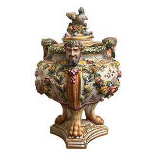 Ceramic Potiche, 19th Century For Sale