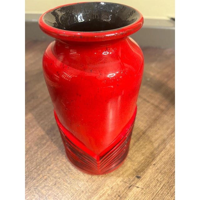 Mid-Century Modern Fohr Keramik Vase from Ransbach Baumbach, 1970s For Sale - Image 4 of 7