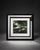 Framed Black and White Boat Photograph With Mirrored Frame For Sale - Image 4 of 5